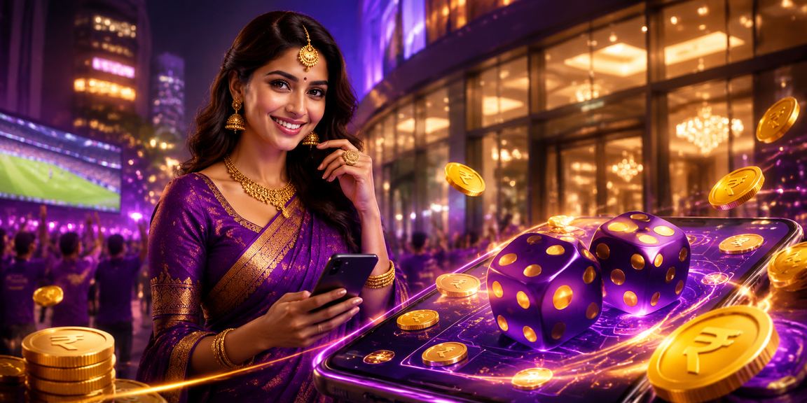 Close-up photo of Indian Rupee notes and dice representing sports betting and casino games